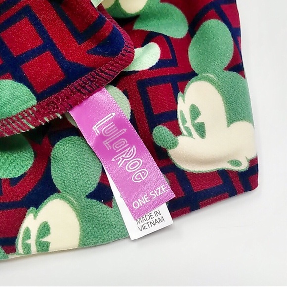 LuLaRoe Disney OS Leggings Mickey Mouse UNICORN - Picture 3 of 6